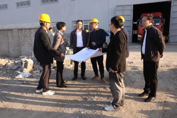 三门县县长沈洪峰一行赴台州海螺环保考察调研