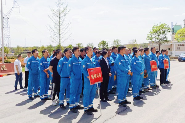 劳动创幸福、活力燃未来——铜川环保联合凤凰建材开展五一文体活动